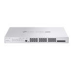 TP-Link Omada Pro 24-port Managed 10g L2+ Switch, Poe+(24), 10g Sfp+(4), 384w, 1u, 5yr (S5500-24GP4XF)
