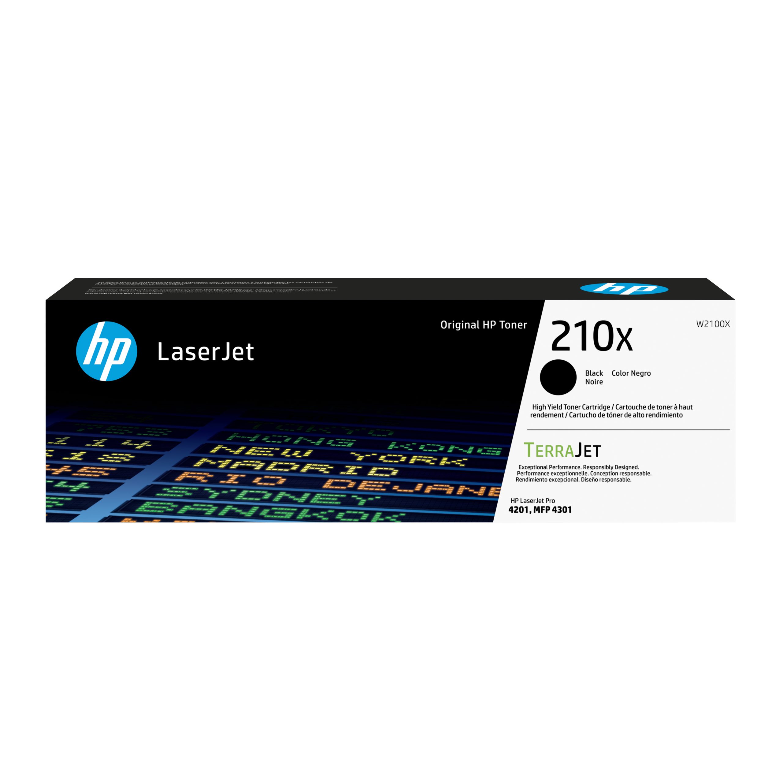 210X BLACK ORIGINAL LASERJET TONER CART