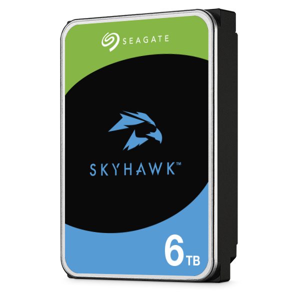 SEAGATE SKYHAWK SURVEILLANCE 6TB, 3.5" SATA HARD DRIVE, 3YR WTY