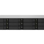 QNAP 12-bay 2u Rackmount Nas Cortex-a57 Quad-core 1.7ghz Cpu, 4gb Ddr4 Udimm Ram (max 16gb), Sata 6gb/s, Redundant Psu,3y Wty (no Rail Incl) (TS-1232PXU-RP-4G)