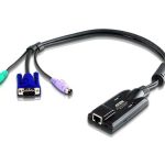 Aten Kvm Cable Adapter With Rj45 To Vga & Ps/2 For Kh, Kl, Km And Kn Series (KA7120-AX)