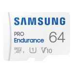 Samsung (pro Endurance) 64gb Micro Sd Card With Adapter, Cl10, 100r/30w Mb/s, 5yr Wty (MB-MJ64KA/APC)