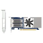 QNAP Dual Port Per 100gbe Network Adapter; 2 X Qsfp28; Mellanox Connectx-6 Dx Controller. () (QXG-100G2SF-CX6)