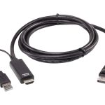 ATEN TRUE 4K 1.8M HDMI TO DISPLAYPORT CABLE