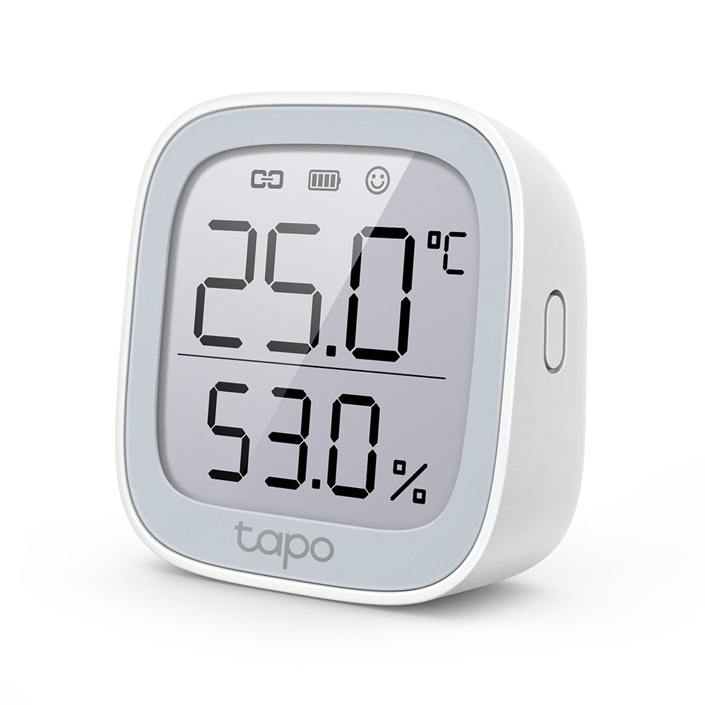 TP-Link Tapo Smart Temperature & Humidity Monitor, Real-Time & Accurate, E-ink Display, Free Data Storage & Visual Graphs,
