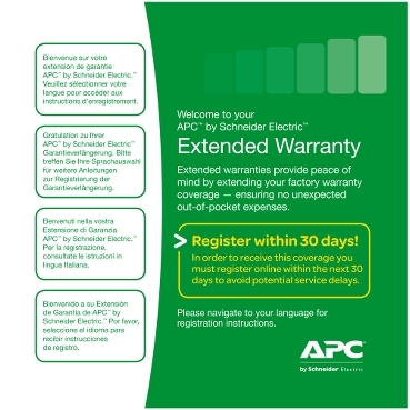 Schneider Electric Warranty Extension WEXTWAR2YLB-SE-01