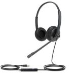 YEALINK WIRED (UH34-SPECIAL EDITION) MS DUAL HEADSET, NOISE CANCELLING MIC, 3.5MM & USB-A