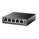 TP-Link TL-SG105MPE – Network Switch, 5-Port Gigabit PoE, Metal Case