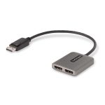 StarTech.com MST14DP122DP – Video Cable Adapter, MST, DisplayPort 1.2, 2-Port