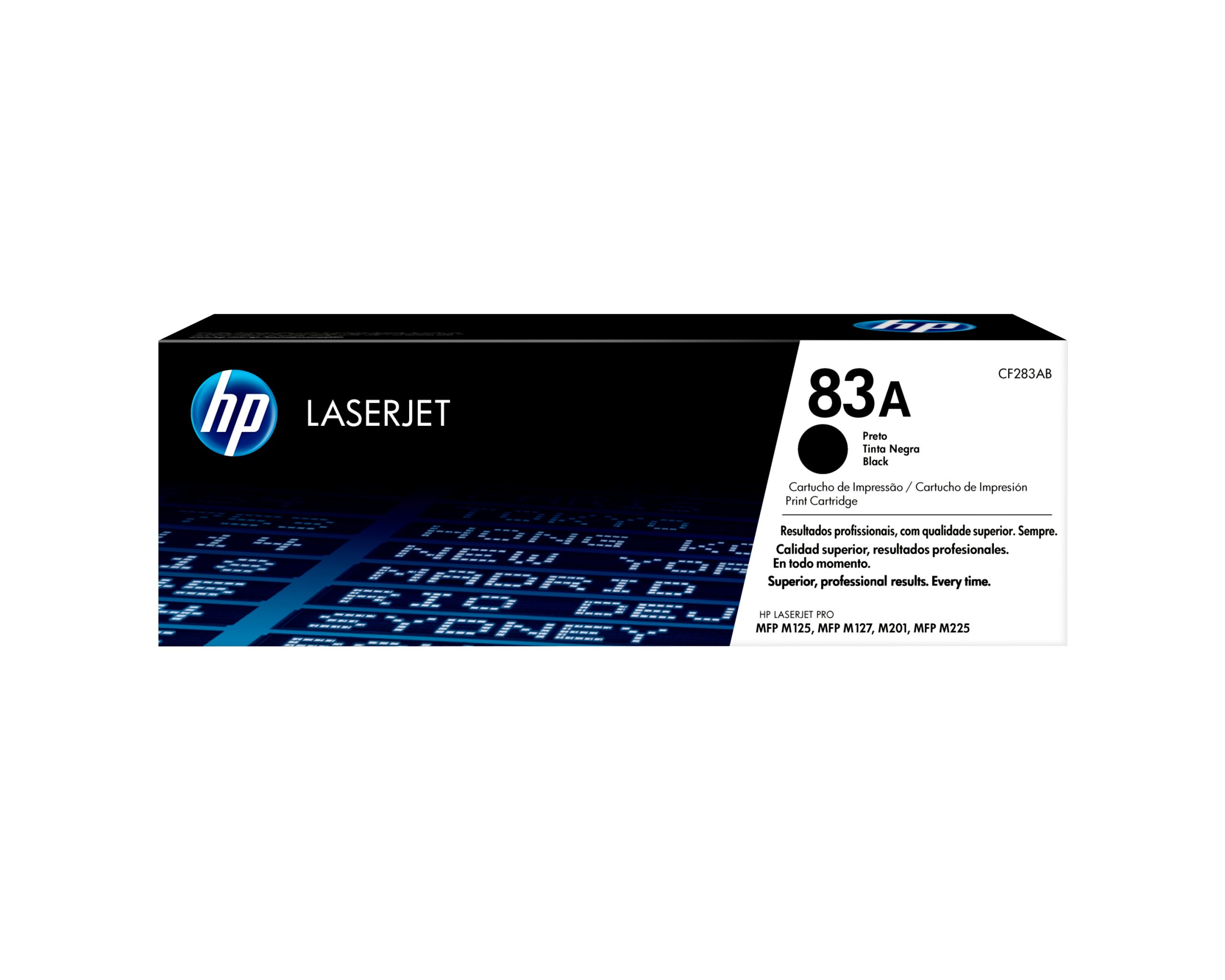83A BLACK LJ TONER CART CF283A
