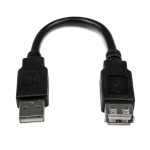 StarTech.com USBEXTAA6IN – USB extension cable, 6-inch length