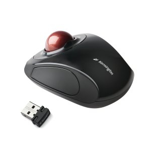 Kensington Orbit – Wireless Mouse, Ergonomic Design, Black