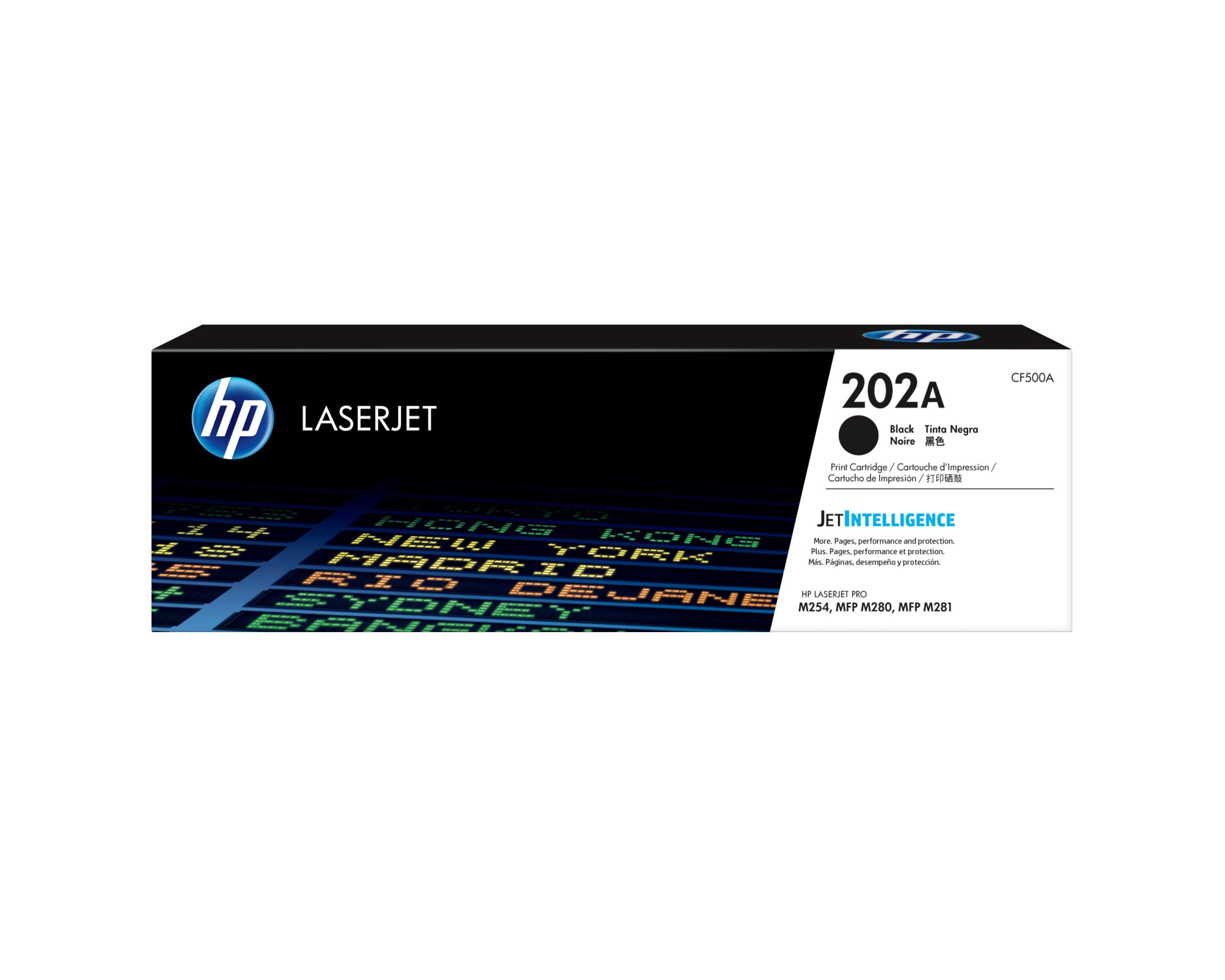 HP 202A Black LaserJet Toner Cartridge