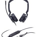 YEALINK WIRED (UH44) MS STEREOHEADSET,NOISE CANCELLING MIC, USB C NATIVE, C TO A ADAPTER
