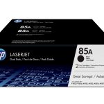 85A BLACK TONER CART TWIN PACK
