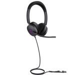 YEALINK WIRED (UH48) UC STEREOACTIVE NOISE CANCELLING HEADSET WITH C TO A ADAPTER
