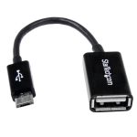 StarTech.com UUSBOTG – USB cable, OTG support, 1 pack
