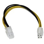 StarTech.com ATXP4EXT – Internal power cable, ATX 4-pin extension, 30cm