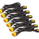 APC Power Cord Kit (6 Ea). Locking. C13 To C (AP8706S-WW)