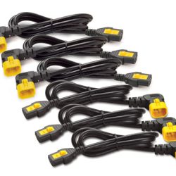 APC C13 to C14 90 Degree Power Cable 1.8m 6-Pack AP8706R-WW