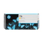 HP 738 300-ml Yellow Designjet Ink Cartridge -t850/t950 (676M8A)