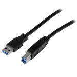 StarTech.com USB3CAB2M – USB 3.0 Cable, 2 Metre, Black