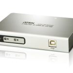 Aten Serial Hub 2 Port USB to RS232 Converter w/ 1.8m cable, Supports Hot-Swapping & Plug and Play