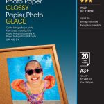 Epson Photo Paper Glossy A3+ 200gsm 20 Sheet (C13S042535)