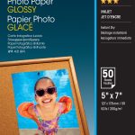 Epson Photo Paper Glossy 5x7 200gsm 50 Sheets (C13S042545)