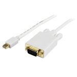 STARTECH MINI DISPLAYPORT TO VGA - 15FT - ACTIVE - WHITE