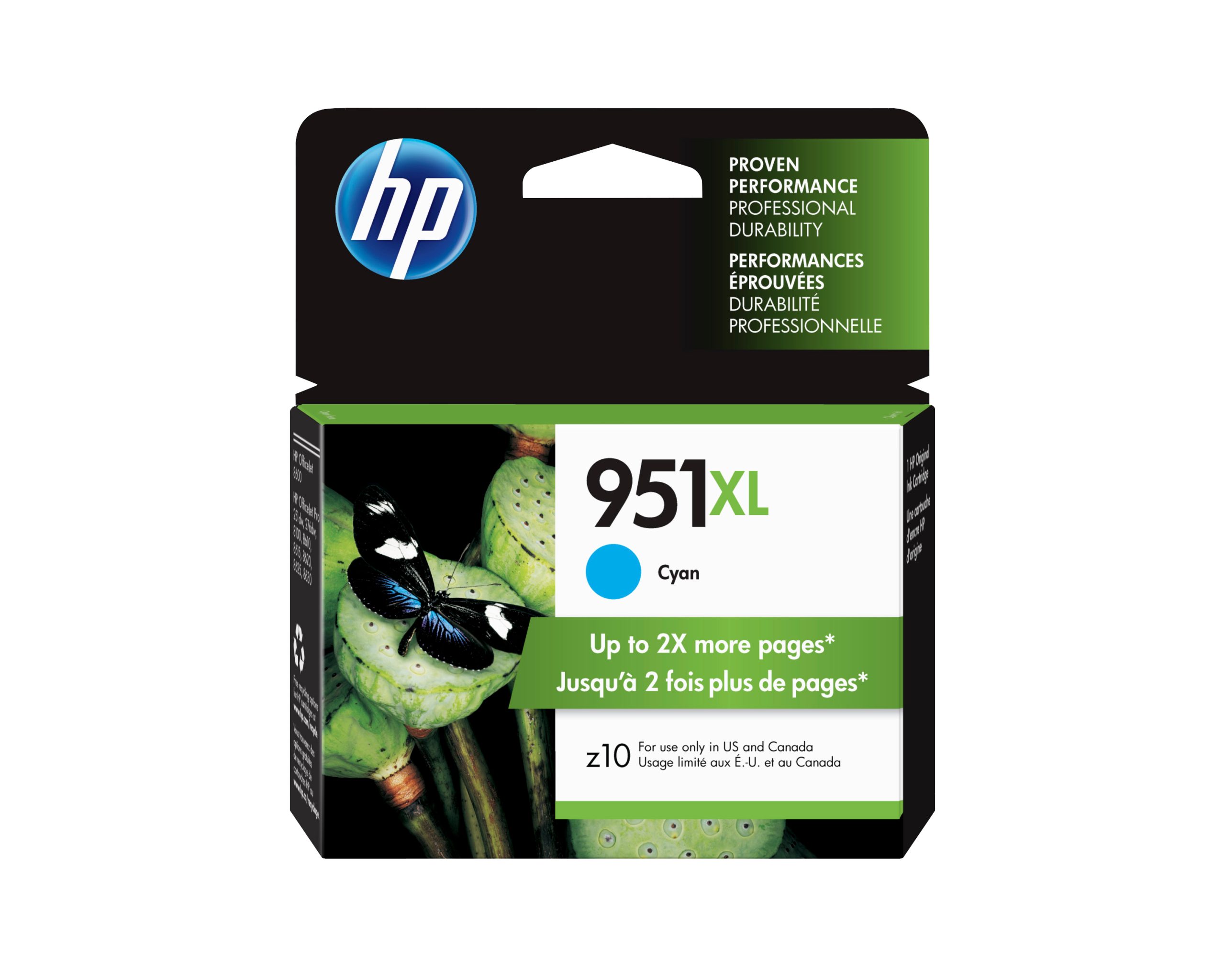 951XL CYAN OFFICEJET INK CN046AA