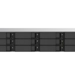 QNAP 12-bay Rackmount Nas, Amd Ryzenâ„¢ Embedded V1500b Quad-core 2.2 Ghz Processor, 8gb Ddr4 Ram (max 32gb), 3y Wty (no Rail) (TS-1273AU-RP-8G)