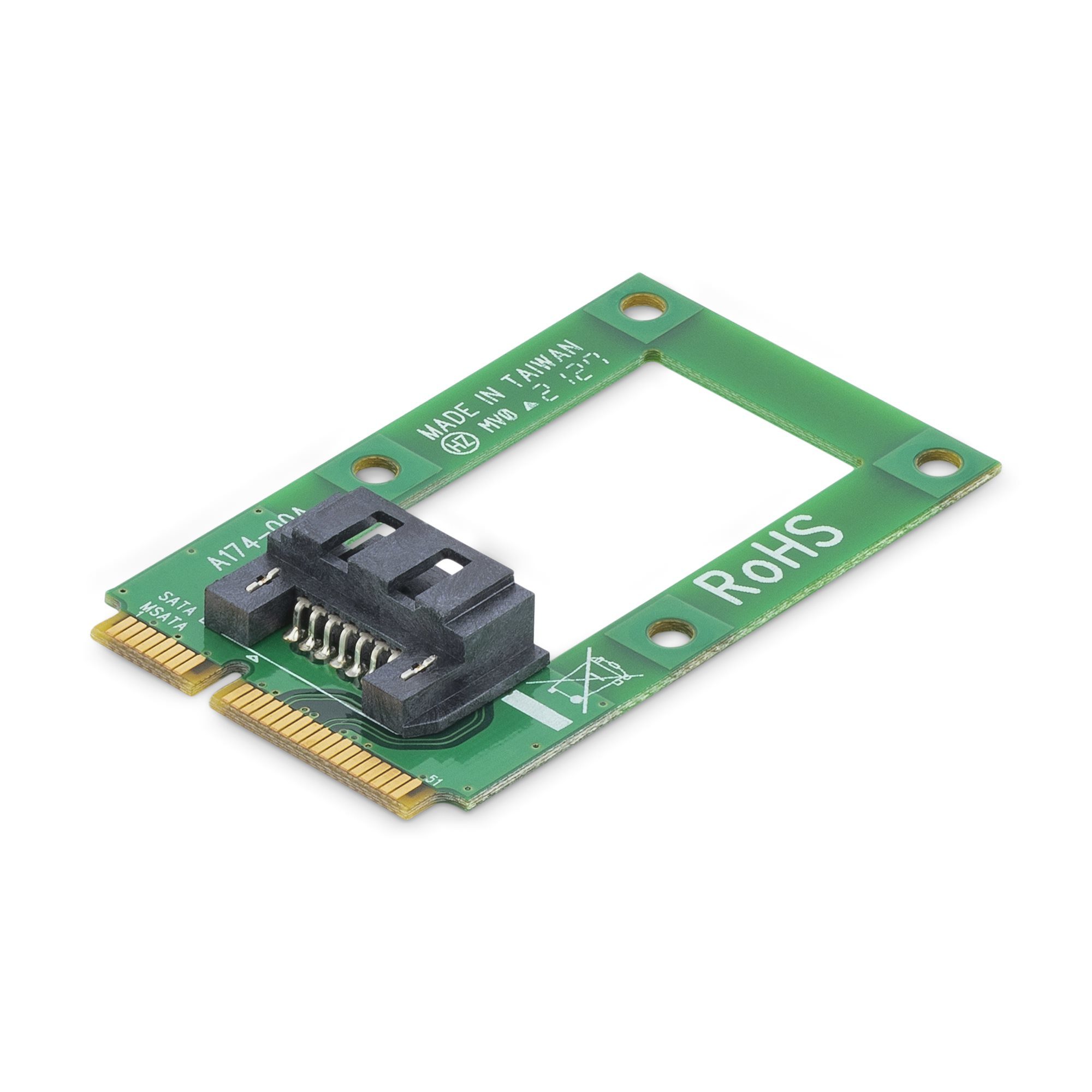 mSATA to SATA HDD/SSD Adapter Converter