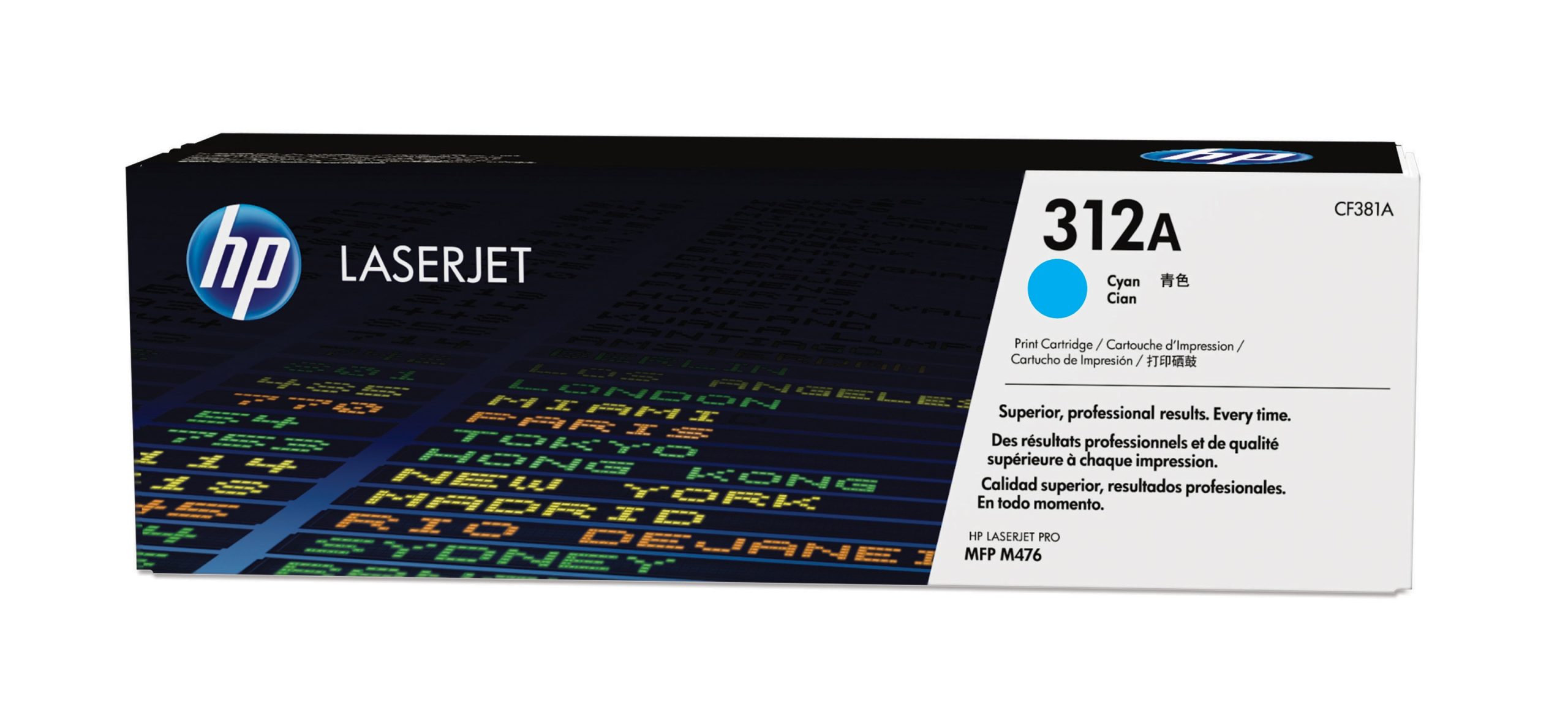 312A CYAN LJ TONER CART CF381A