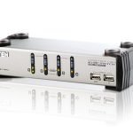 Aten 4 Port Usb Kvmp Vga Switch With Audio (CS1734AC-AT)