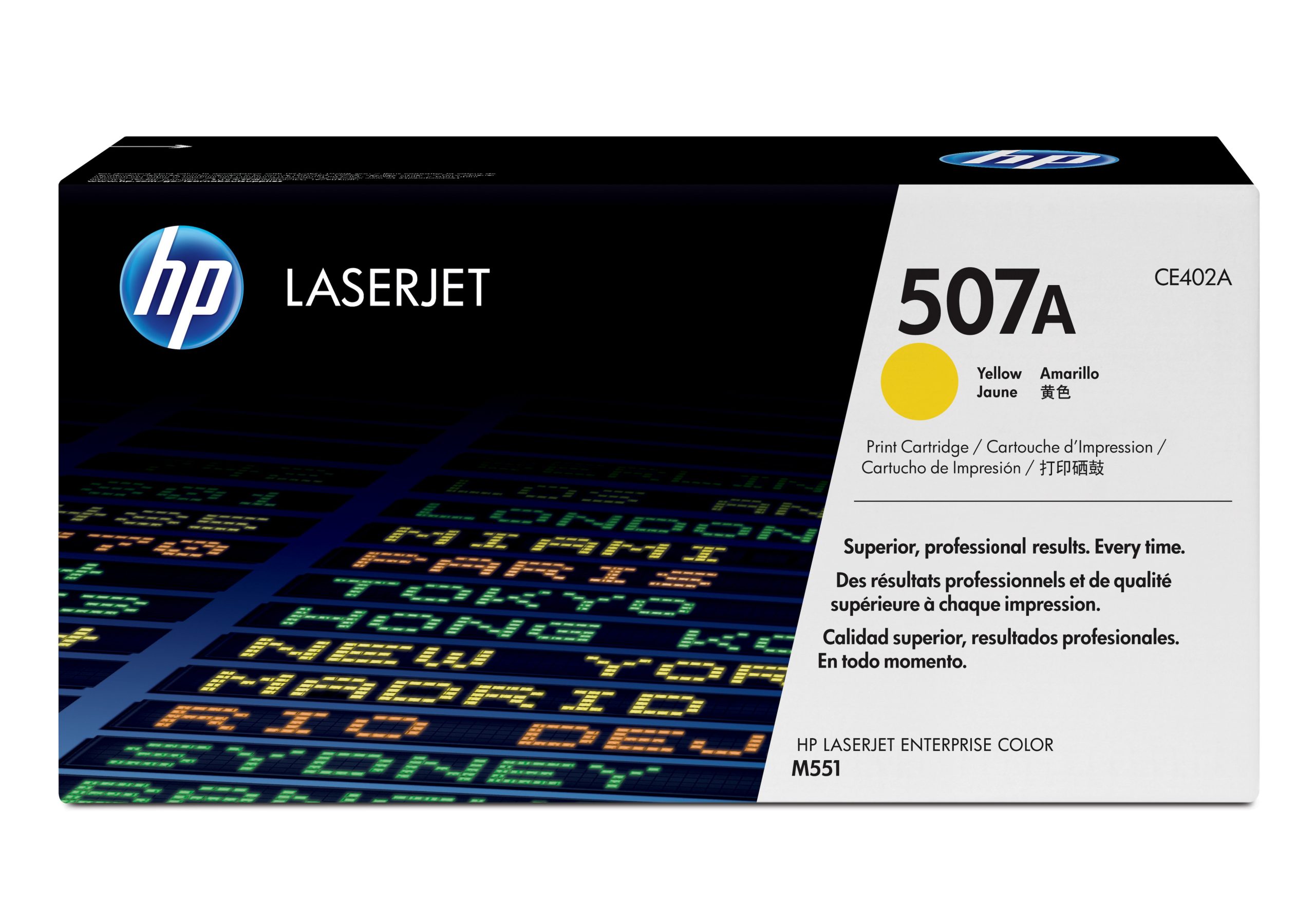 507A YELLOW LJ TONER CART CE402A