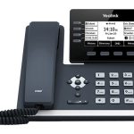 YEALINK (SIP-T53) 12 LINE IP PHONE WITH HANDSET, 3.7" ADJUSTABLE LCD SCREEN