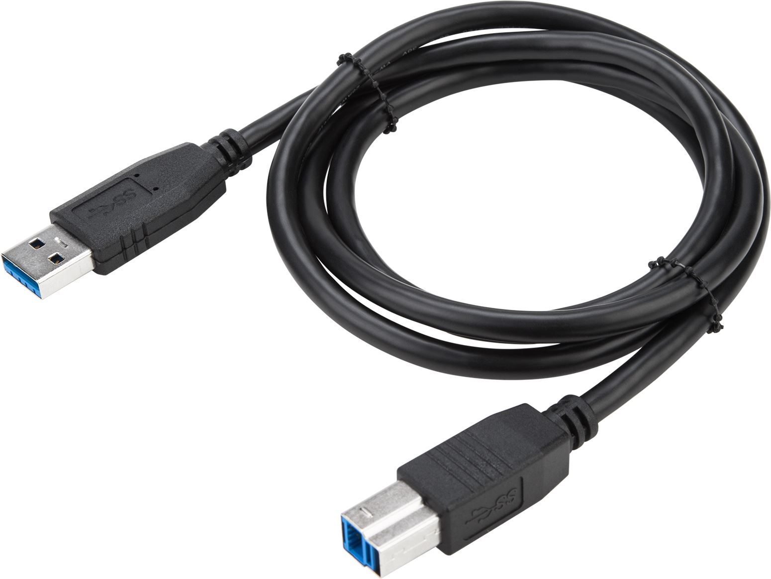 1m USB 3.0 A to B Cable Black