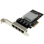 StarTech.com ST4000SPEXI – Network Card, 4-Port Gigabit Ethernet