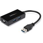USB 3 TO GIGABIT NETWORK ADAPTER HUB