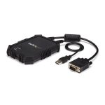 StarTech.com NOTECONS02X – KVM Switch, 2-Port USB, Compact Design