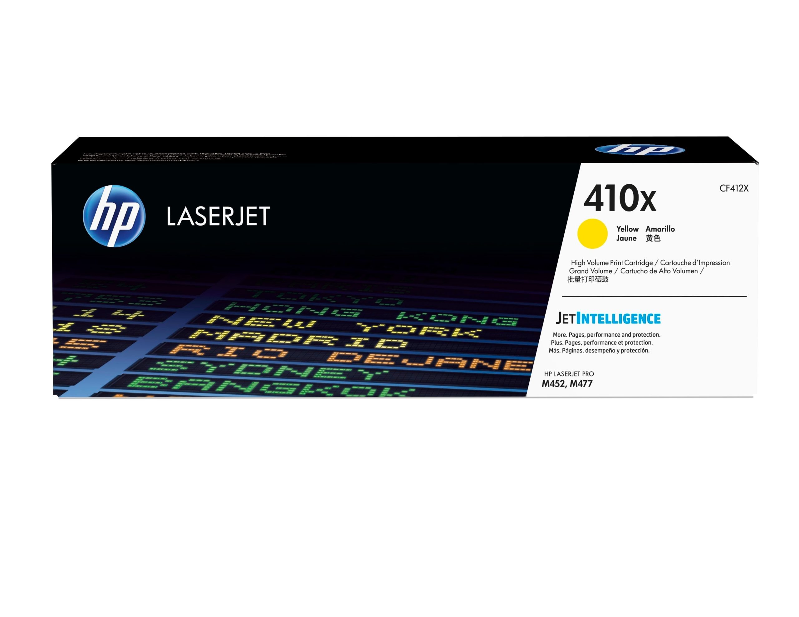 410X YELLOW HY LJ TONER CART M452 M377