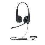 Jabra Biz 1500 Duo USB-A Corded Headset, Professional. Affordable, Durable, Noise-Cancelling, HD Voice, All-Day Comfort, Plug & Play