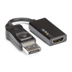StarTech.com DP2HD4K60S – Video Cable Adapter, DisplayPort to HDMI, 4K UHD 60Hz