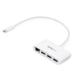 3 Port USB C Hub Laptop Hub w/ Ethernet