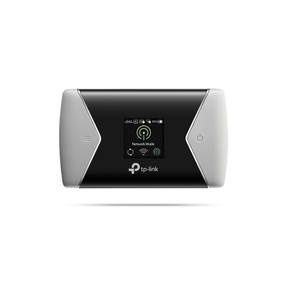 TP-Link M7450 4G-LTE Mobile Wi-Fi 300Mbps DL 50Mbps UL 4G SIM Card + microSD Slot 3000mAh 15hrs Rechargeable Battery for 32 Devices iOS/Android App