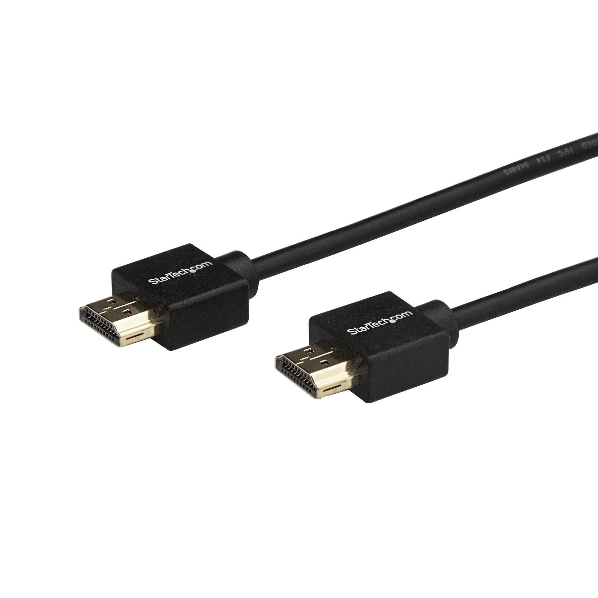 STARTECH 2M HIGH SPEED HDMI 2.0 CABLE, M/M, 4K 60HZ, GRIPPING CONNECTORS, LTW