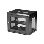 StarTech.com RK9WALM – Rack Cabinet, 9U, Wall-Mount, Black