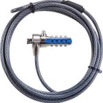 DEFCON RESETTABLE T-LOCK COMBO CBLE LOCK