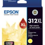 Epson 312xl Yellow Ink Claria Photo Hd – Expression Photo Xp-8500,xp-8600,xp-8700,expressi (C13T183492)
